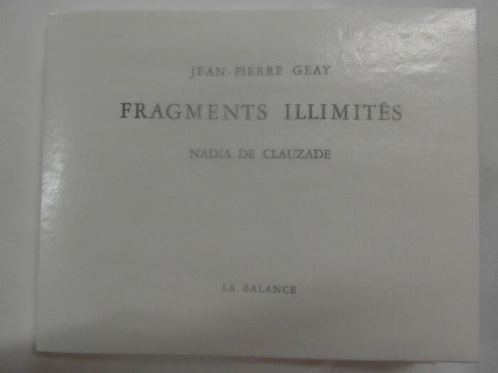 "Fragments illimités"